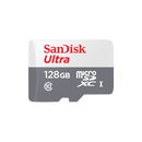 SANDISK 128GB ULTRA MICROSDXC + SD ADAPTER 100MB/S CLASS 10 UHS-I