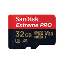 Sandisk Extreme Pro Microsdhc 32Gb And Sd Adapter And Rescuepro Deluxe 100Mbs A1 C10 V30 Uhs I U3