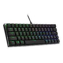 Cooler Master Sk620 Argb Keyboard  Black  Ttc Low Profile Red Mechanical Switches