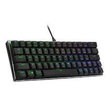 Cooler Master Sk620 Argb Keyboard  Black  Ttc Low Profile Red Mechanical Switches