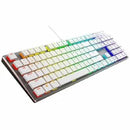 Cooler Master Sk650 Rgb Keyboard Brushed Aluminum Standard Layout Red Cherry Mx Low Profile Mechanical Switches. Whiteedition