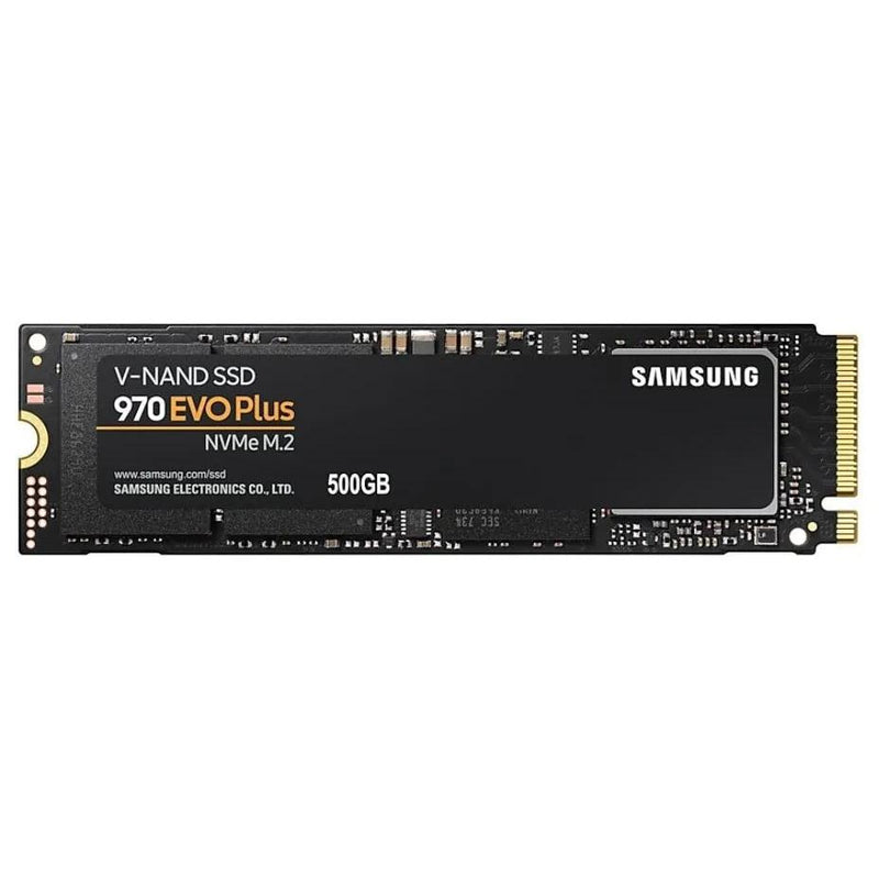 Samsung 970 Evo Plus 500Gb Nvme Ssd - Read Speed Up To 3500 Mb S Write Speed To Up 3200 Mb S 300 Tbw 1.5 M Hr Mtbf