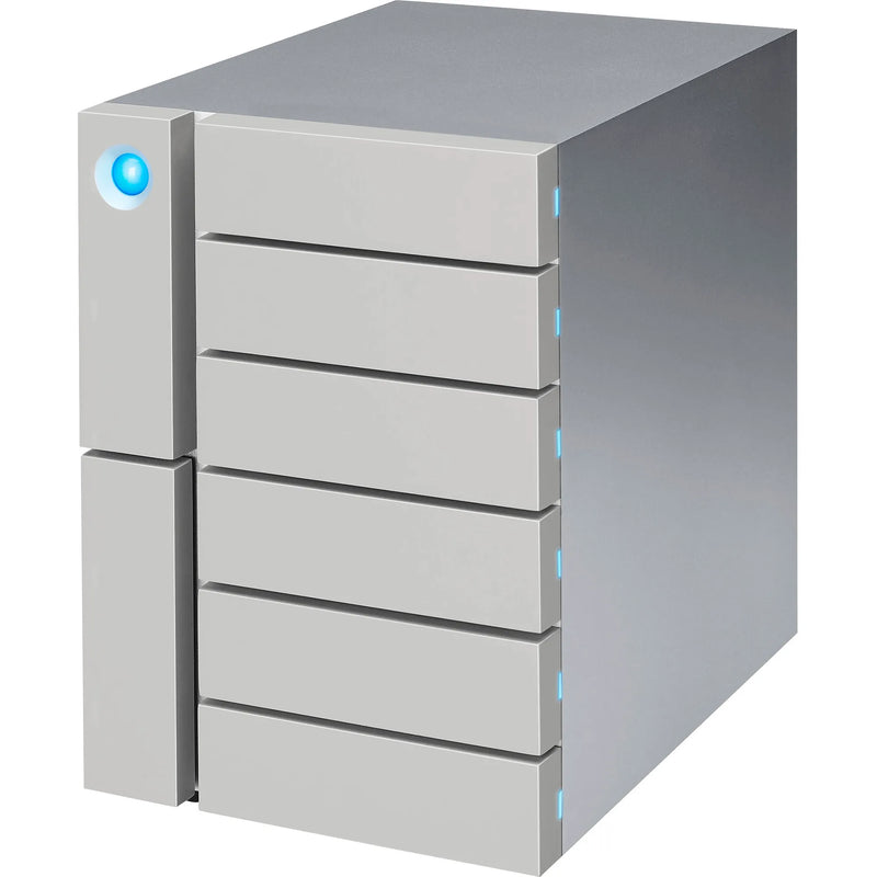 Seagate Lacie 6Big Thunderbolt™ 3 60Tb Raid Daisy Chain Dual 4K Displays Or 1 Single 5K Display Usb-C Usb 3.1 Silver