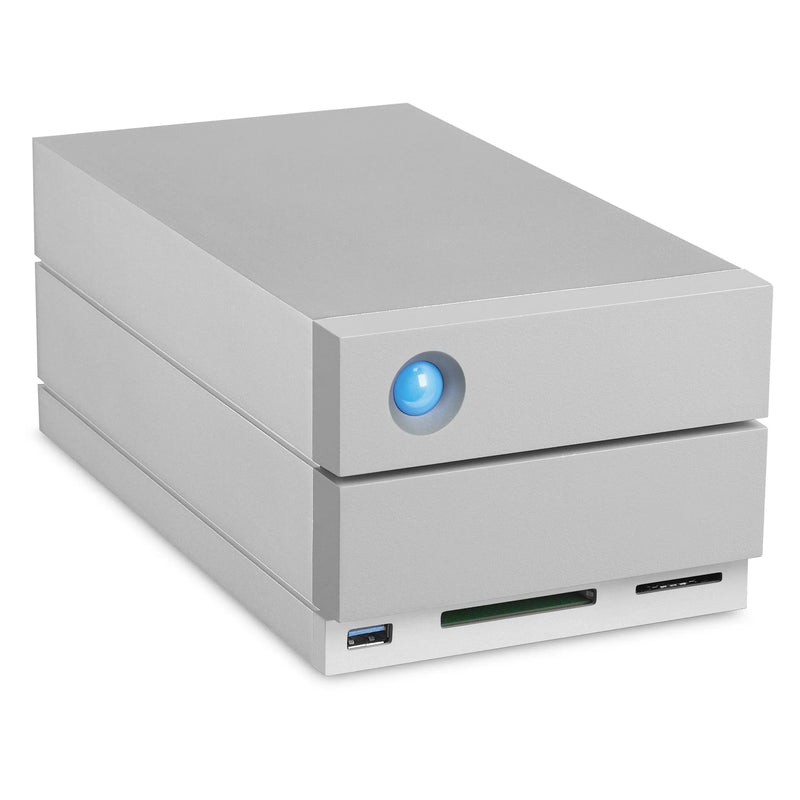 Seagate Lacie 2Big Dock Thunderbolt 3; 32Tb; Dual Thunderbol 3 Ports For 4K Workflows; Raid; Usb3.0; Sd & Compact Flash Card Slo