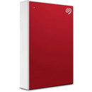 Seagate One Touch Portable 1tb; 2.5''; Usb 3.0; External Hdd - Ruby Red; Includes Seagate Rescue Data Recovery Service