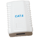 Rct Cat6 Wallbox Single Port