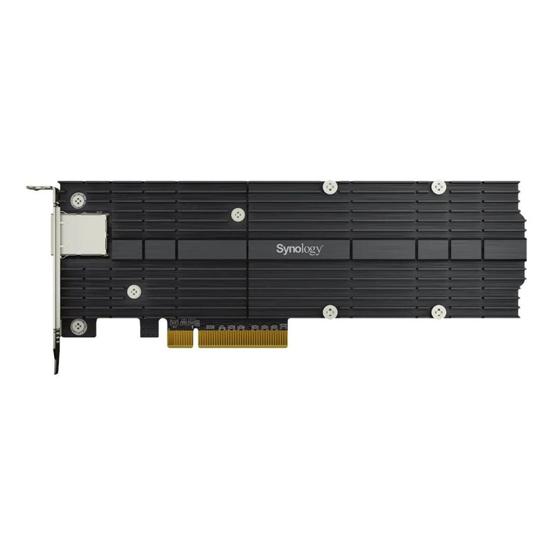Synology Single Port 10Gbase-T & M.2 Ssd Combo Add-In Card 10 Gbps Full Duplex Pcie 3.0 X8 Compatible