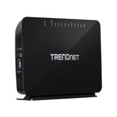 Trendnet Ac750 Vdsl2 Adsl2+ Modem Router With 4 X 10 100 Lan Ports And 1 X Gigabit Mbps Wan Port 6 Months Limited Warranty