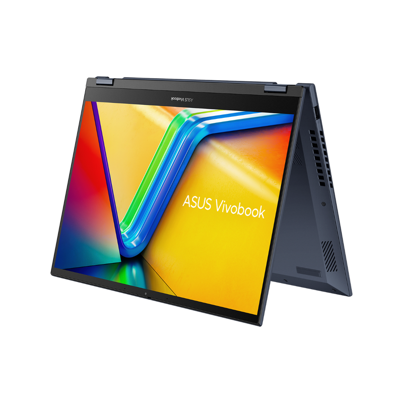 Asus Vivobook S 14 Flip Blue Notebook Tablet - Amd Ryzen 7 7730U Octa Core 2.0Ghz With Turbo Boost Up To 4.5Ghz 16Mb L3 Cache Processor, 16Gb Ddr4-3200 So-Dimm Memory (1X 8Gb Onboard, 1X 8Gb In Slot), 1 Memory Slot, 512Gb M.2 Nvme Pcie 3.0 Ssd, No Opti...