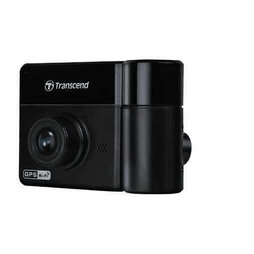 Transcend Drivepro 550 (Model B) Dual Lens Dash Cam With 64Gb Microsd Card