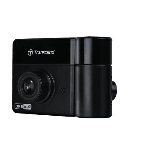 Transcend Drivepro 550 (Model B) Dual Lens Dash Cam With 64Gb Microsd Card