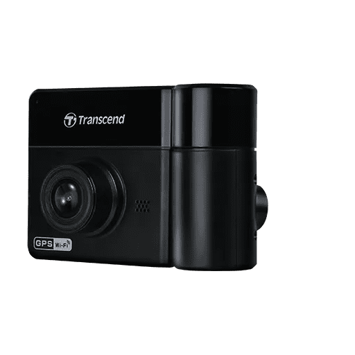 Transcend Drivepro 550 (Model B) Dual Lens Dash Cam With 64Gb Microsd Card