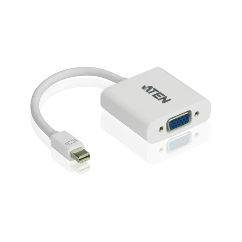 Aten Adapter Mini Display Port To Vga 3 Year Carry In Warranty