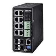 Vivotek L2+ Managed Poe Industrial Switch 8X Poe+ 4X Sfp 240W 48Vdc Psu Required
