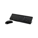 Rapoo Wireless Mouse & Keyboard Combo X1800s Black 2 Year Carry In Warranty