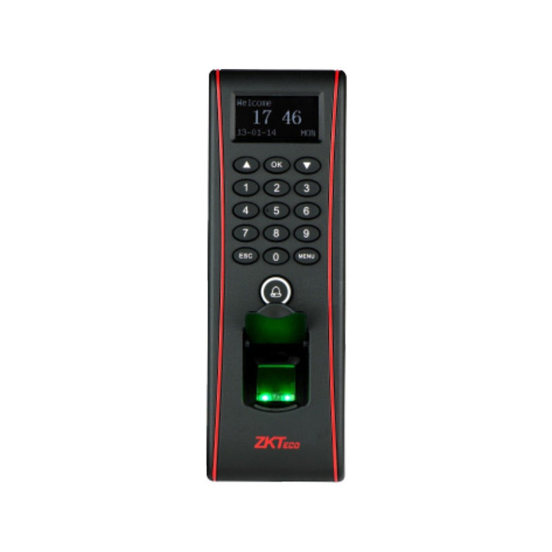 Zkteco - F17 Biometric Outdoor Fingerprint, Code &Amp; Rfid Outdoor Stand Alone Reader